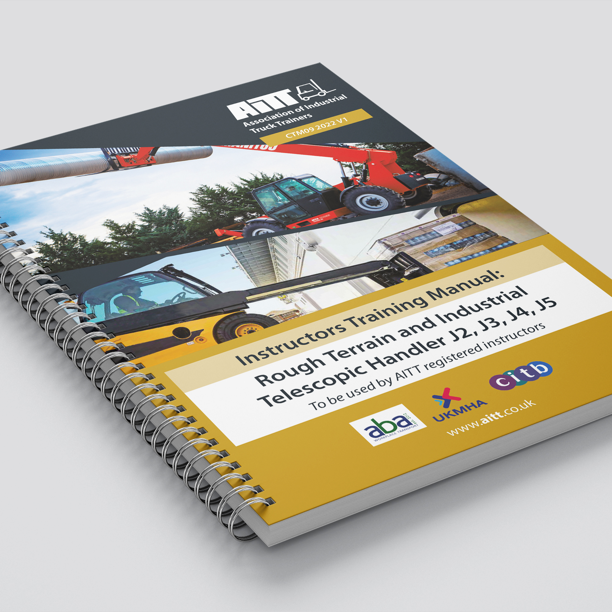 CTM09: Instructor Manual for Telehandlers image