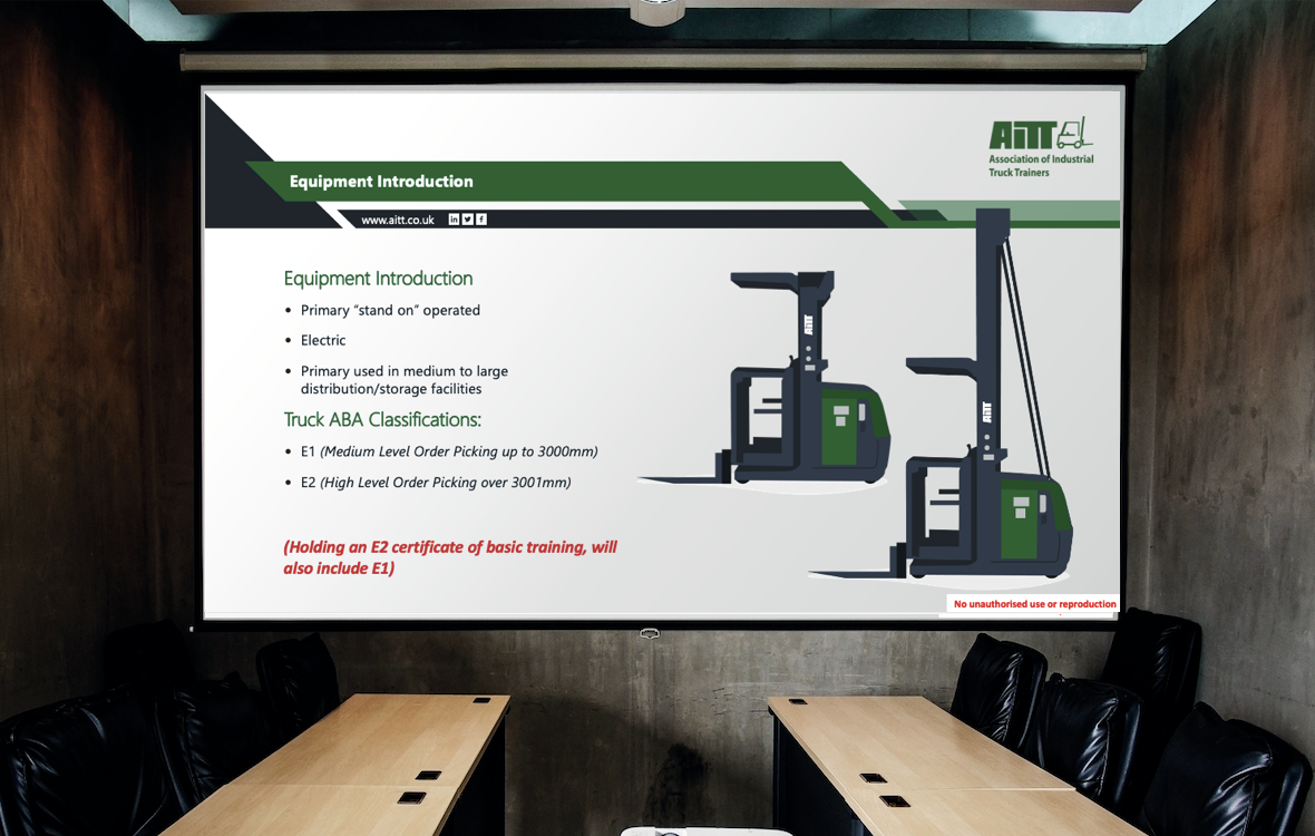 Medium and High Level Order Picker Presentation image