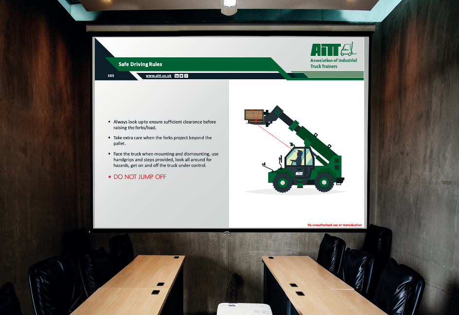 Telehandler (Industrial and Rough Terrain) Presentation image